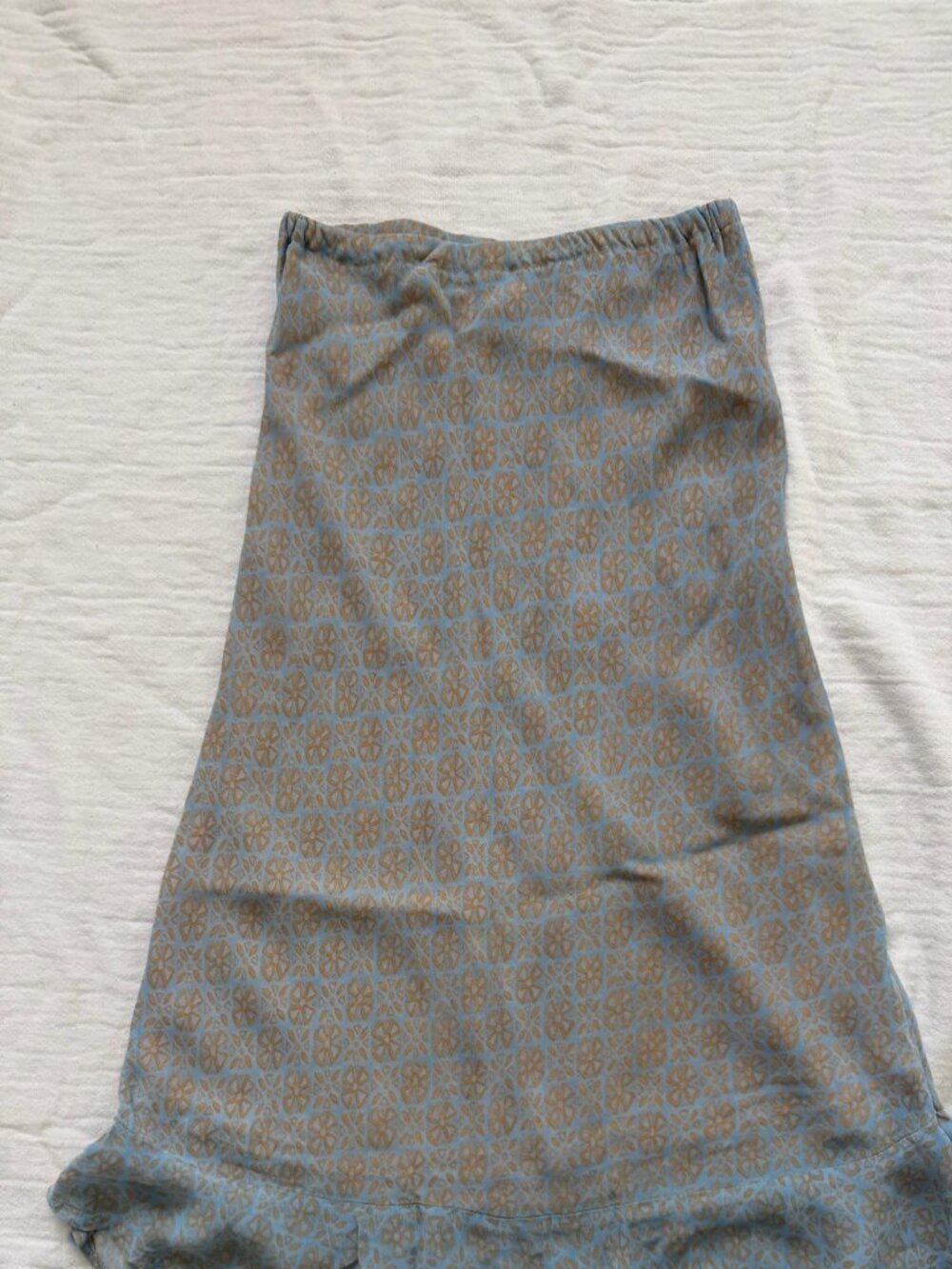 Like New - Made in Vermont silky rayon summer skirt